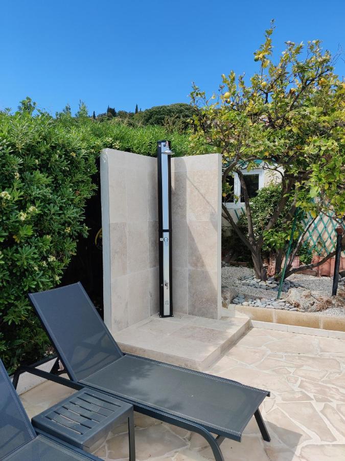 Villa Plein Sud A 900M Du Centre De Cavalaire Sur Mer - Chambre Climatisee - Piscine - Spa- Calme Et Detente 외부 사진