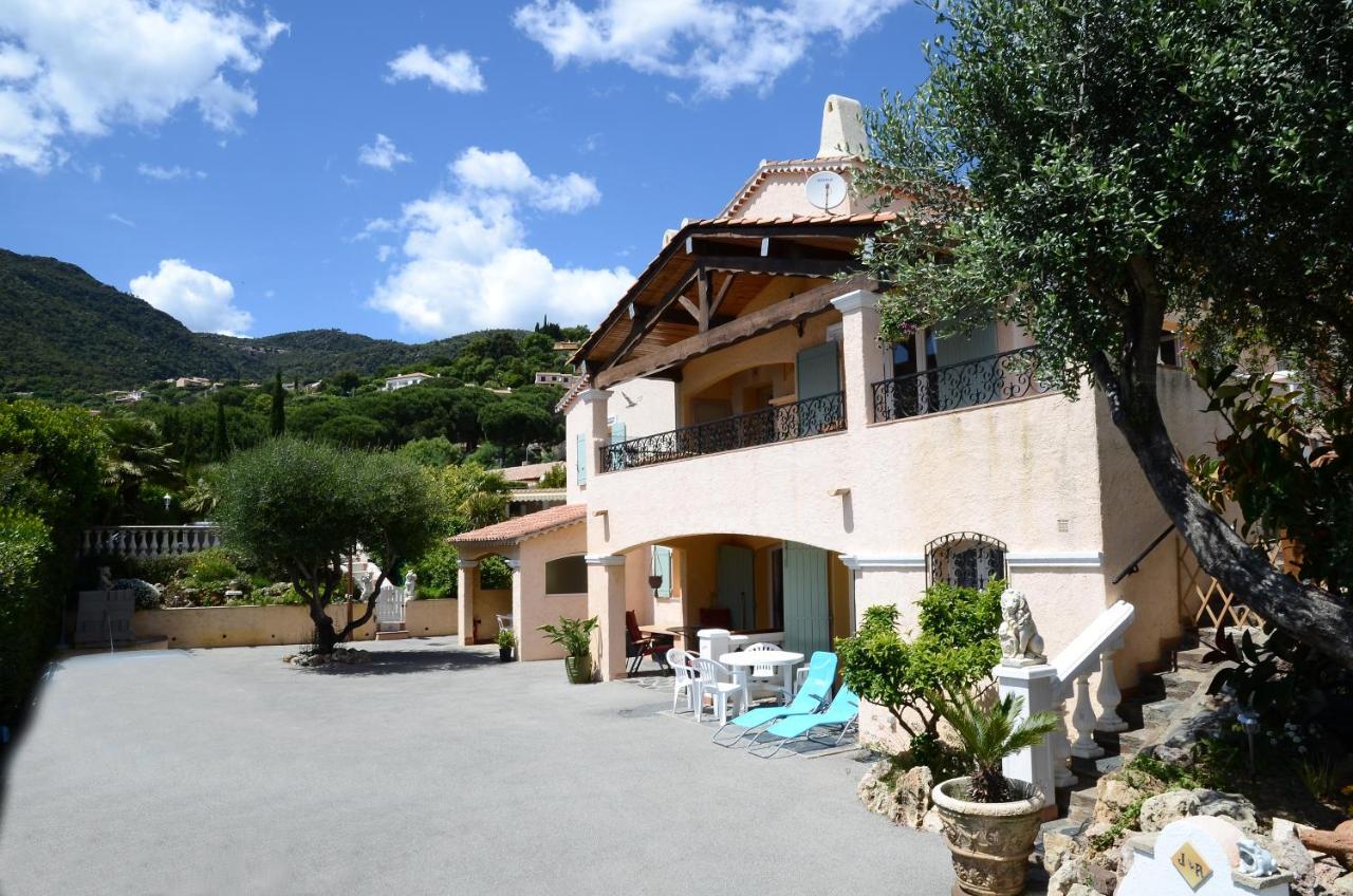 Villa Plein Sud A 900M Du Centre De Cavalaire Sur Mer - Chambre Climatisee - Piscine - Spa- Calme Et Detente 외부 사진
